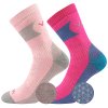 Dětské ponožky 2 kusy v balení VoXX Prime protiskluzové mix dívčí