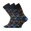 Společenské ponožky 3 kusy v balení Lonka Wearel 014