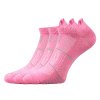 Ponožky VoXX 3 kusy v balení Avenar růžová