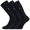 Společenské ponožky 3 kusy v balení Lonka Despok Tmavě modrá