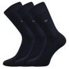 Společenské ponožky 3 kusy v balení Lonka Diagon tmavě modrá