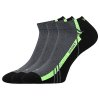 Ponožky VoXX 3 kusy v balení pinas tmavě šedá