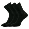 Společenské ponožky 3 kusy v balení Lonka Viktor Černá
