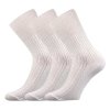 Zdravotní ponožky 3 kusy v balení VoXX Zdrav bílá