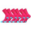 Dětské ponožky 3 kusy v balení Lonka Twidorik růžová
