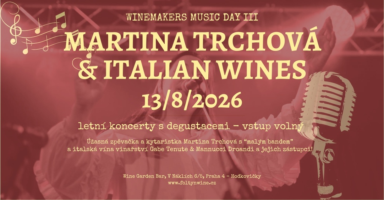 MARTINA TRCHOVÁ & ITALIAN WINES