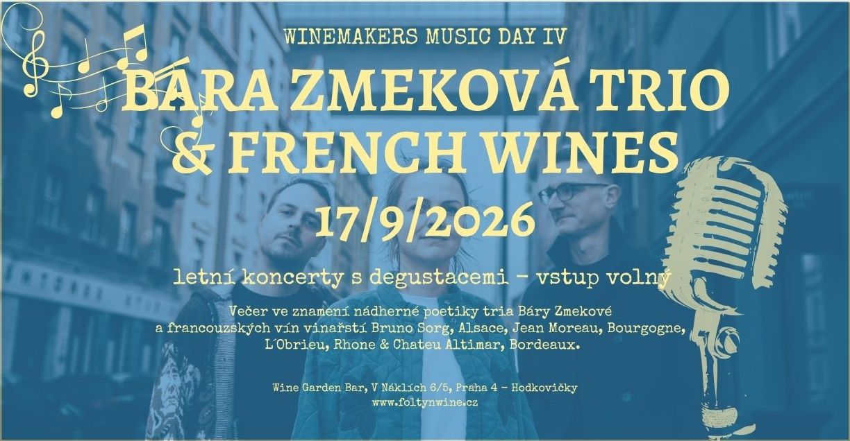 BÁRA ZMEKOVÁ & FRENCH WINES