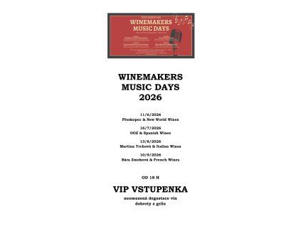 VIP vstupenka WMD 2026