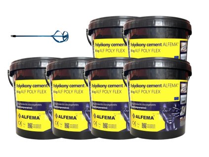 SET 6x ALF POLYFLEX + miešadlo