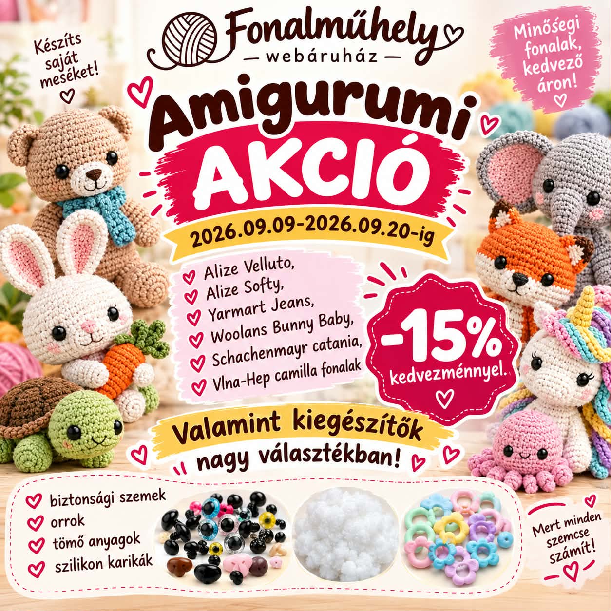 Amigurumi Akció