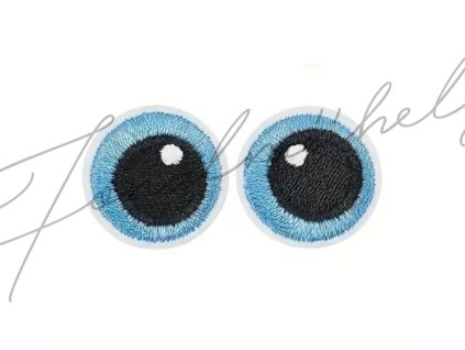 Varrható hímzett szem