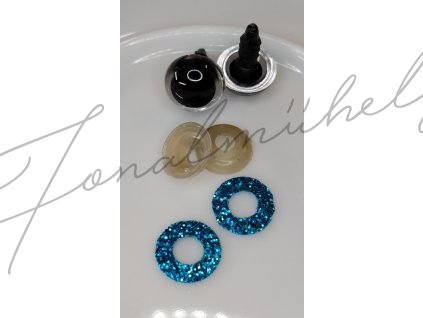 Biztonsági szem Glitteres 10mm