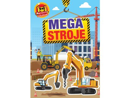 101 Sticker Activity Book MEGA STROJE Cover web