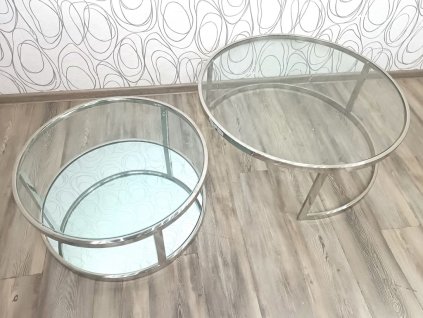 26840A) sada 2 ks konferenční stolky BADER, art. č. 16779 nábytek Escula (77)