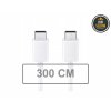 USB TYP C C 3M 100W +class white