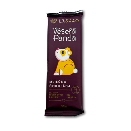 Veselá panda - Mliečna čokoláda
