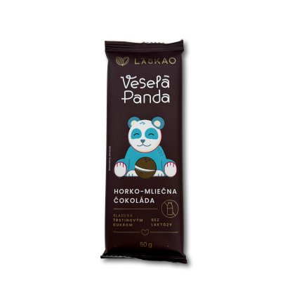 Veselá panda - Jemne horká čokoláda