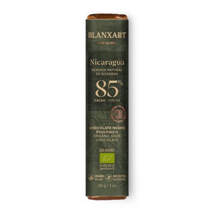 CHOCOLATE 85 Nicaragua Blanxart 28 g BIO.1