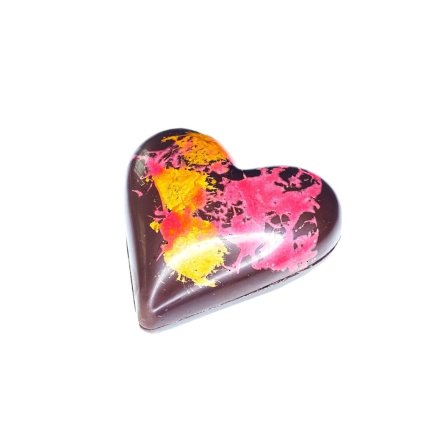 24583 srdce 100g horka cokolada barvene ii