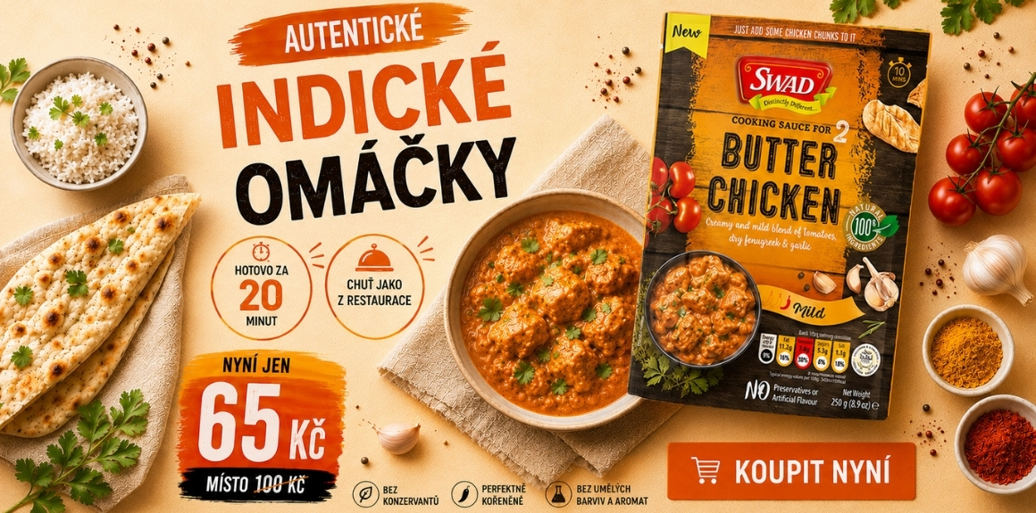 Butter chicken v akci
