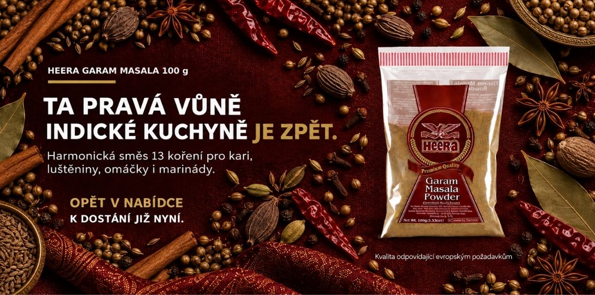 Garam masala opět v nabídce