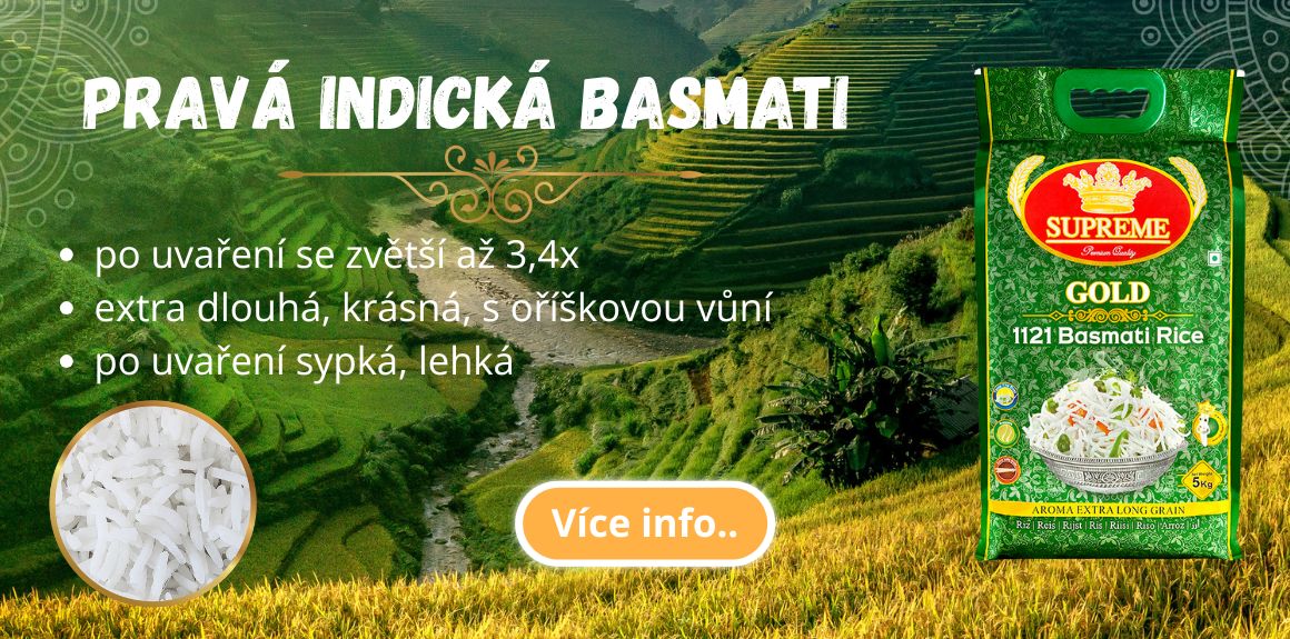 Supreme Gold Basmati rýže