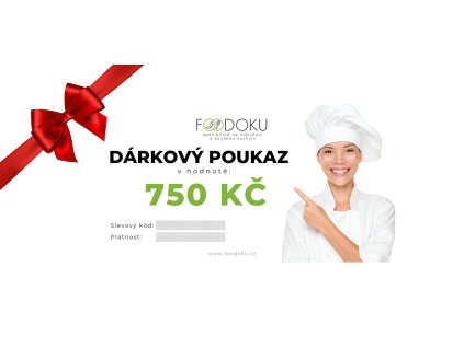 Dárkový poukaz 750