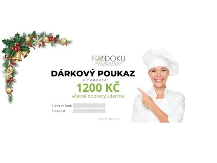 Dárkový poukaz 1200
