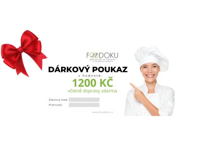 Dárkový poukaz 1200