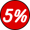 5%