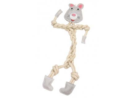animALL Mr. Roper Králík kůže + lano, 57 cm / 12 mm