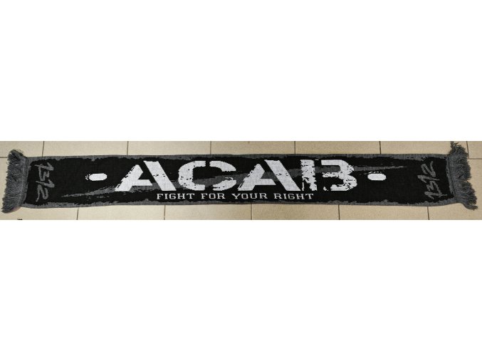 Šála - ACAB (pruh-šedá)
