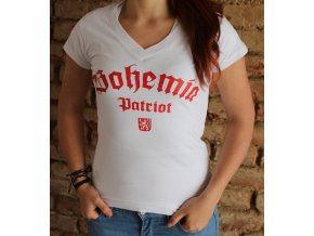 Dámské triko - Bohemia (Velikost S, Barvy Bílá)