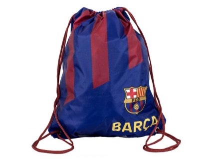 600 barcelona stripe draw string gym bag 1