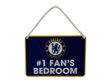 600 chelsea no1 fans bedroom sign 1