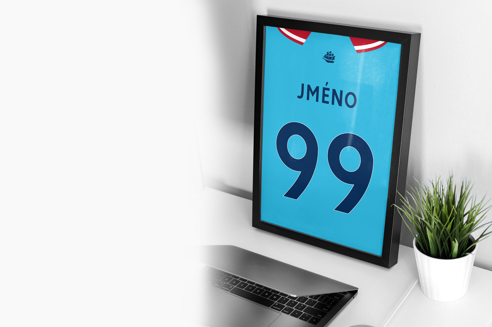 Plakát s vlastním jménem