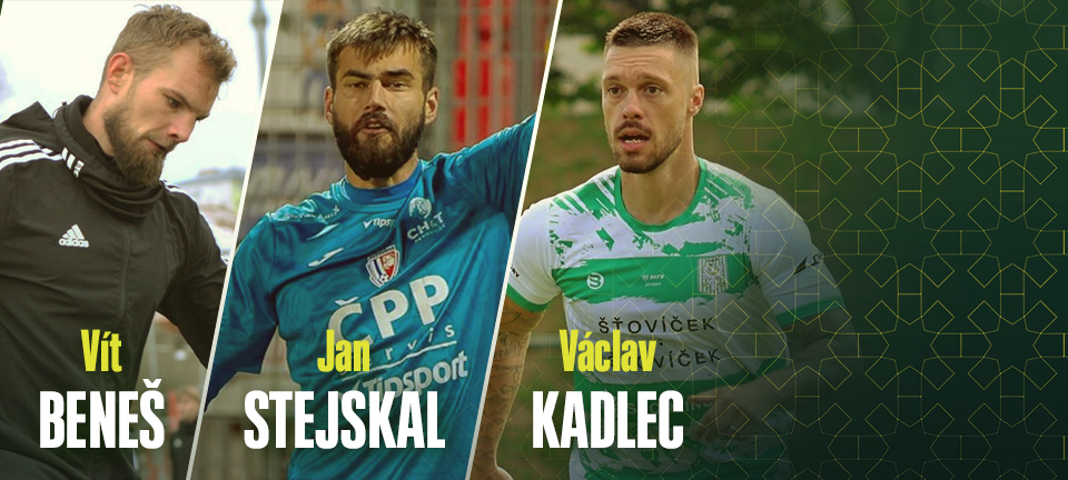 Vít Beneš, Jan Stejskal, Václav Kadlec