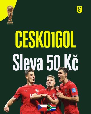 🧐 Hledáš pozitiva po čtvrtečním duelu s JAR? Minimálně jsme zas dali gól, což ti přihrává slibovanou slevu. Kupón...
