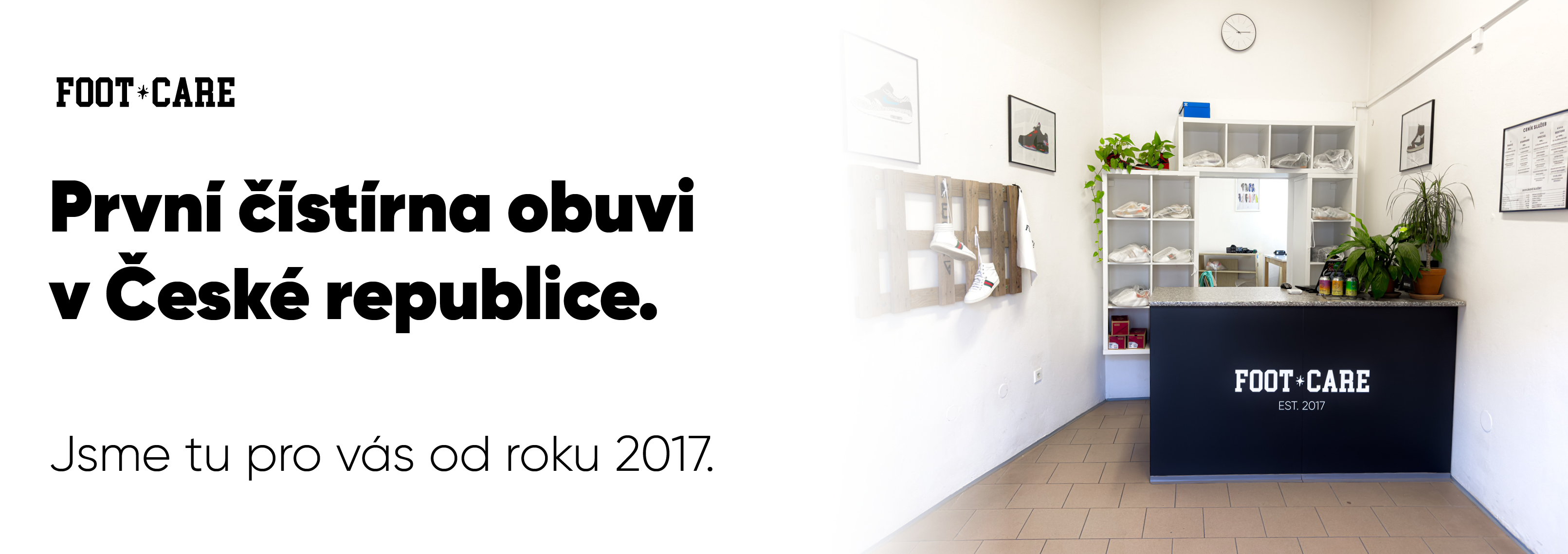 První čistírna obuvi v Česku