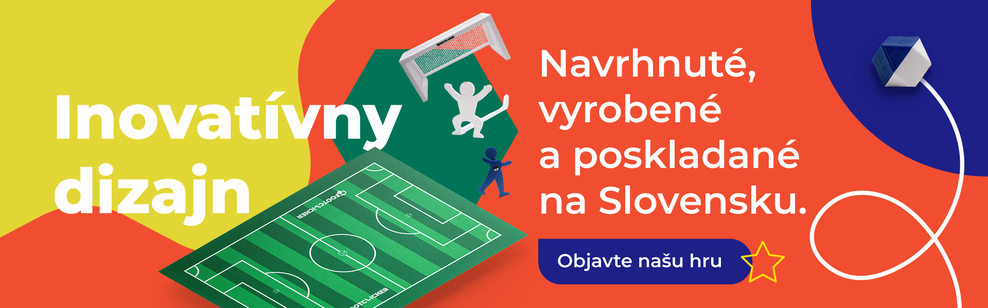 Footclicker - Navrhnuté, vyrobené a poskladané na Slovensku