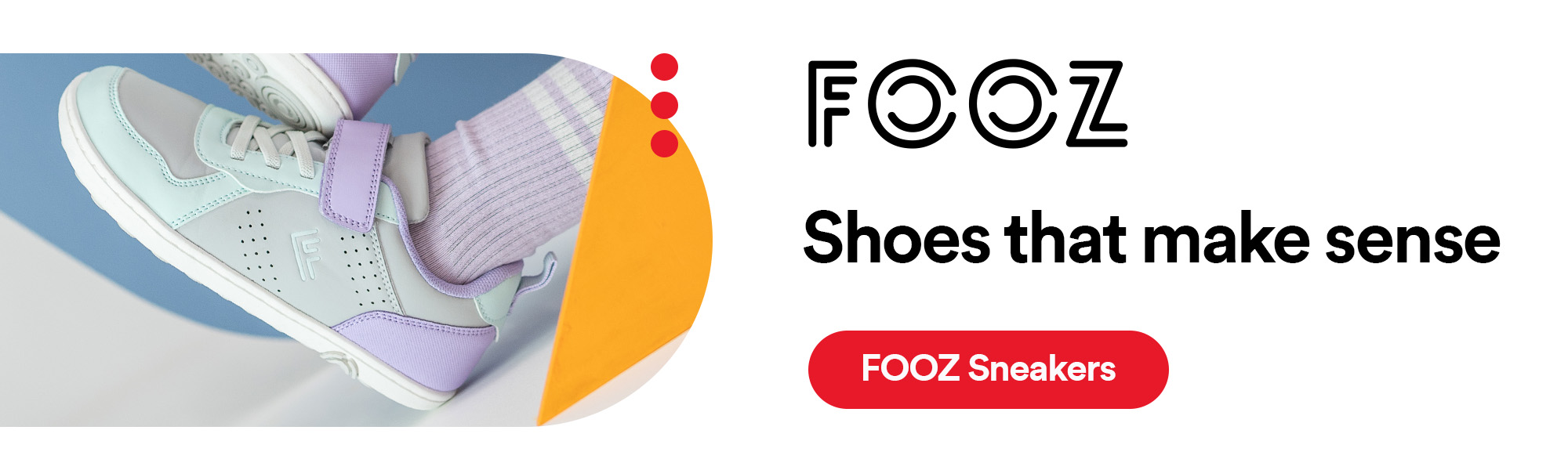 Shoes that make sense. Fooz sneakers