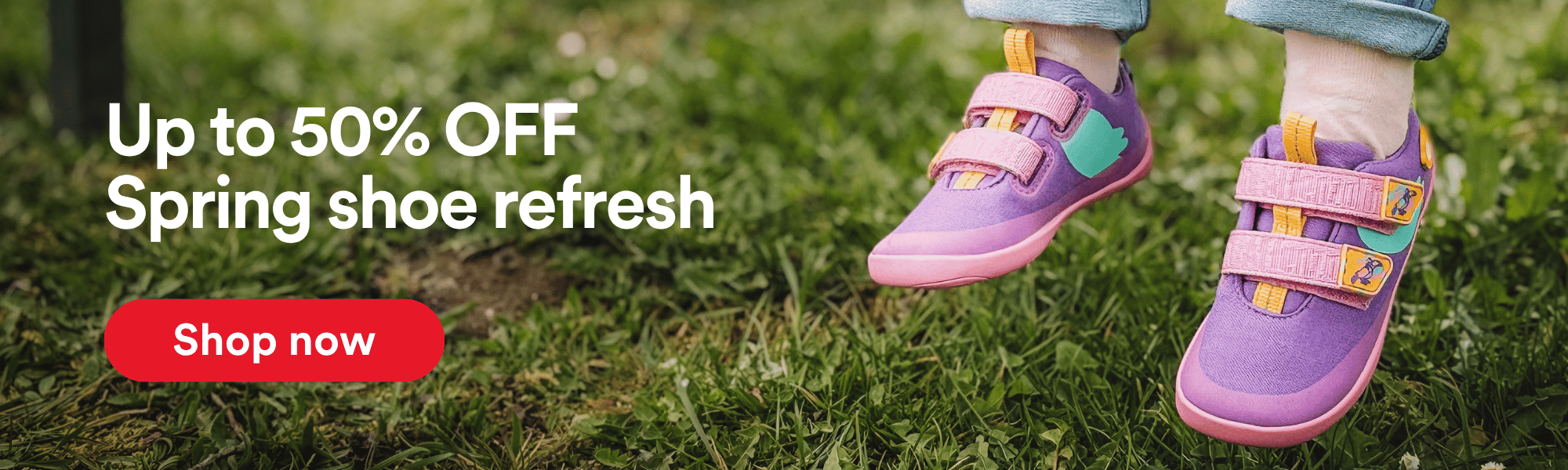 Up to 50% off – Spring shoe refresh