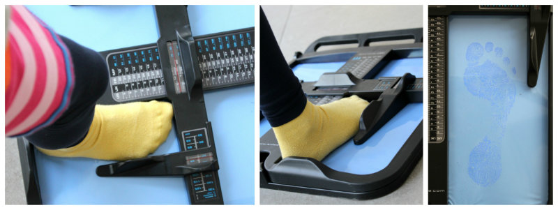 Professional foot measurement