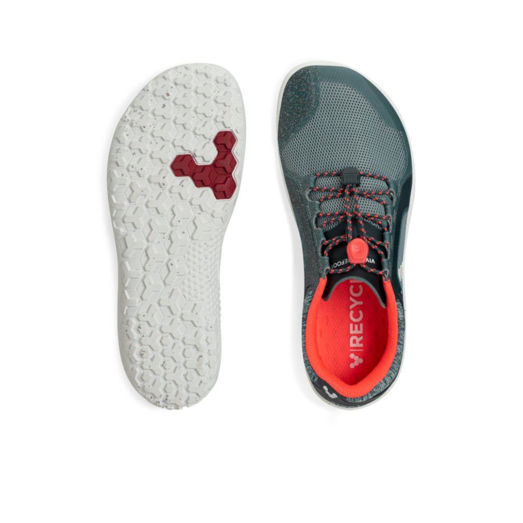 Vivobarefoot Primus Trail FG All Blue Textile | www.footic.com