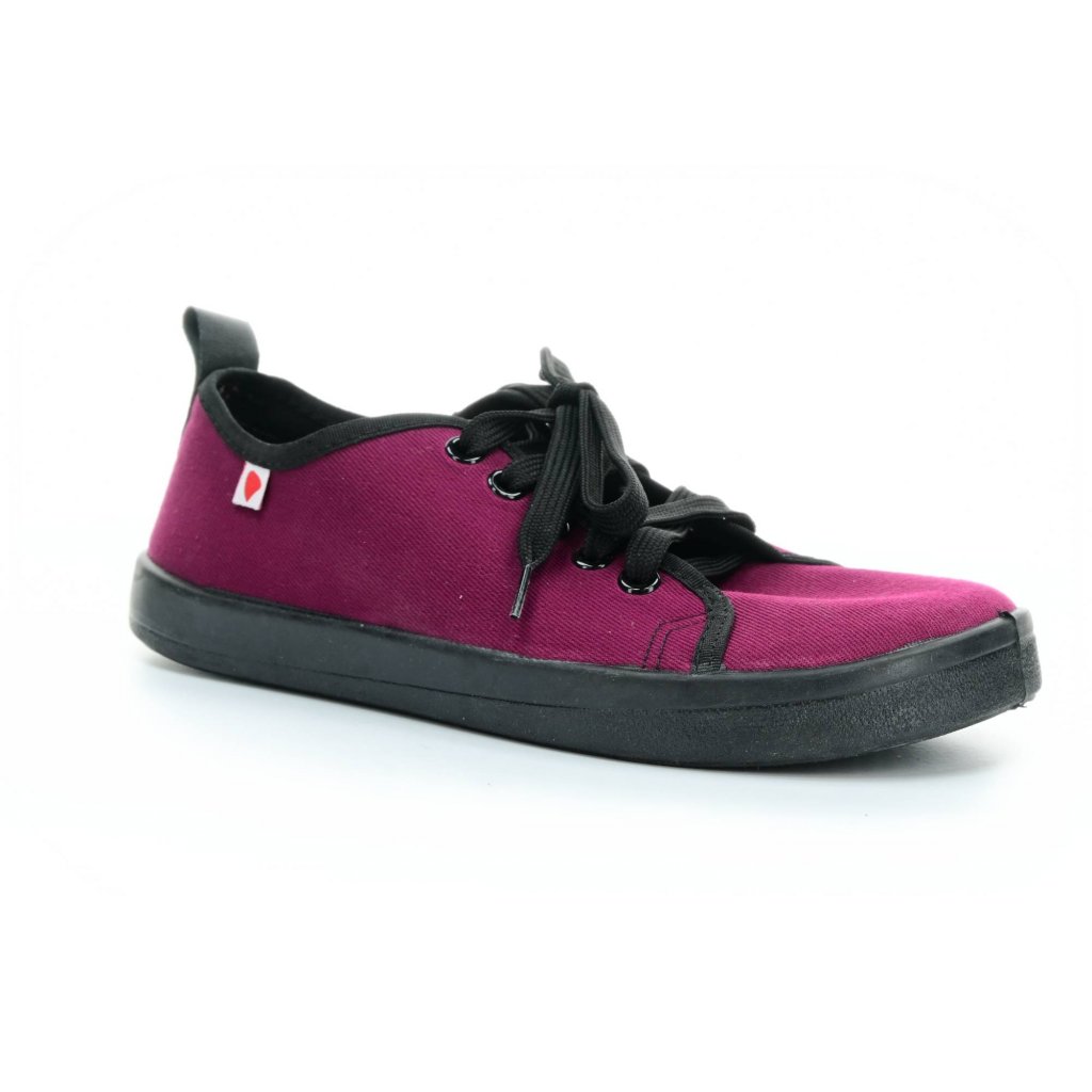 sneakers Anatomic All in A14 violet on black | www.footic.com