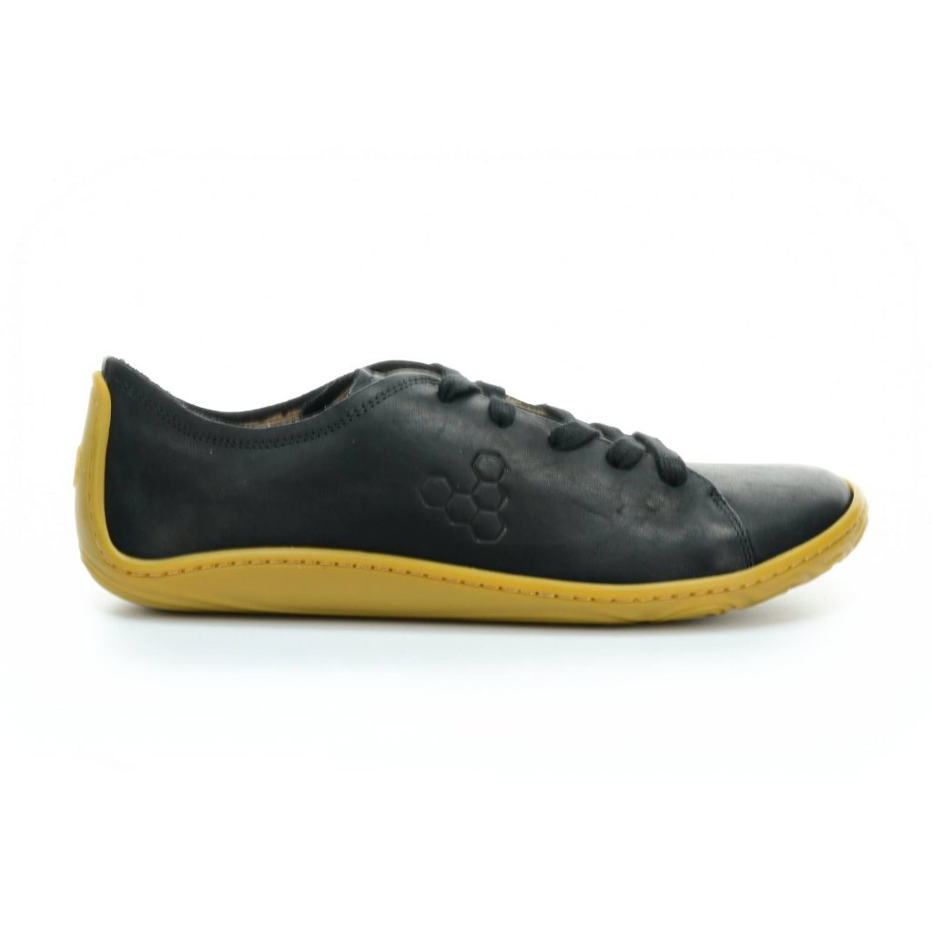 Vivobarefoot Addis Black Leather barefoot shoes | www.footic.com