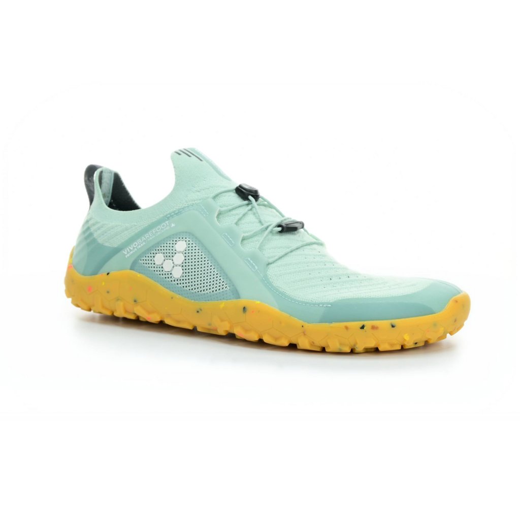 shoes Vivobarefoot Primus Trail Knit FG M Mint textile