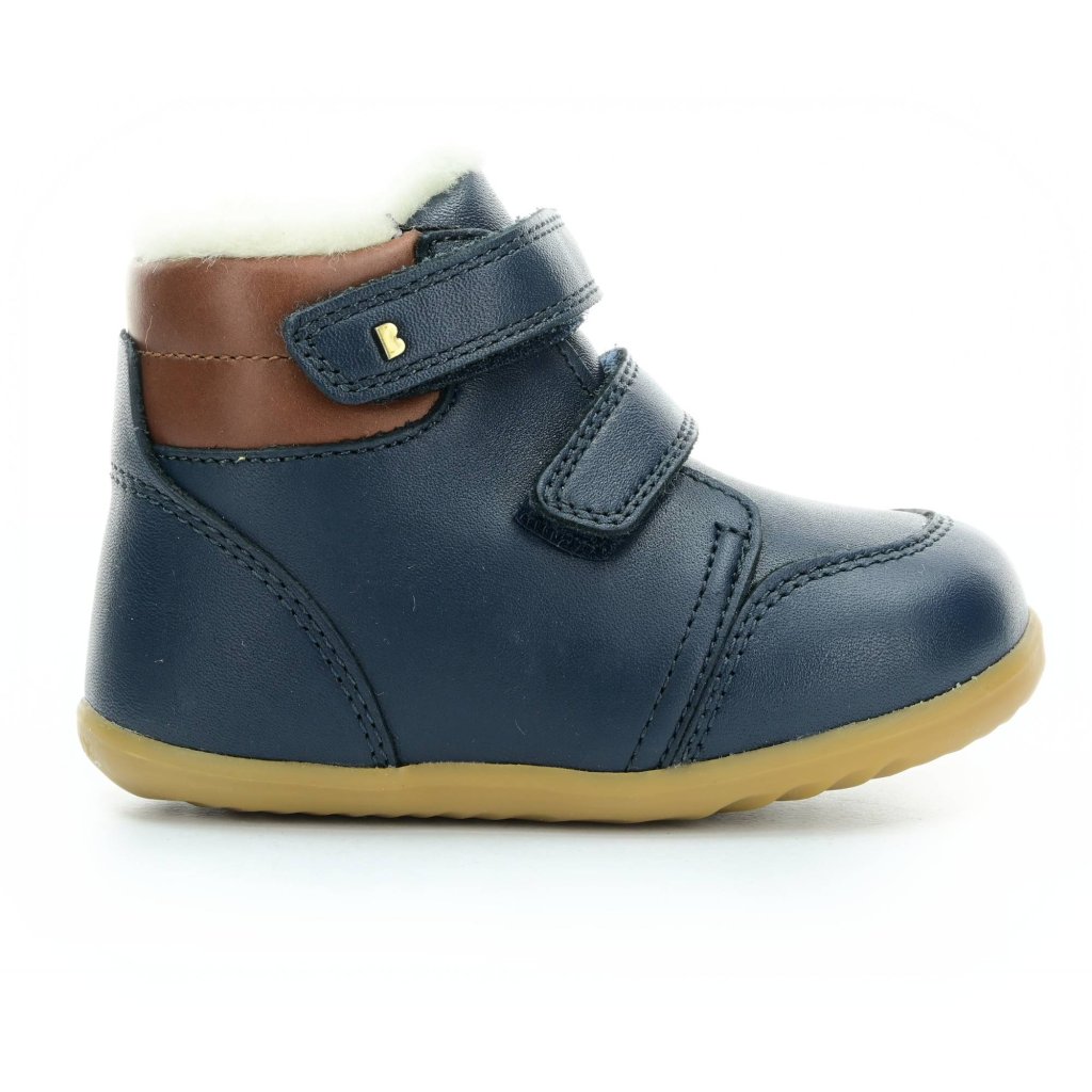 shoes Bobux Timber Arctic Navy Boot step up www.footic