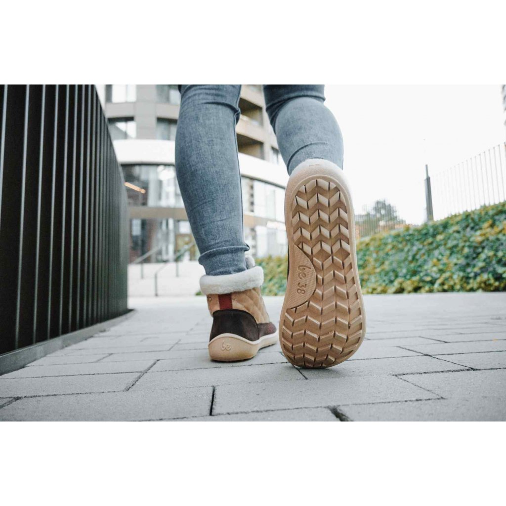 Zapatos Barefoot Be Lenka Olivia - Brown & Burgundy