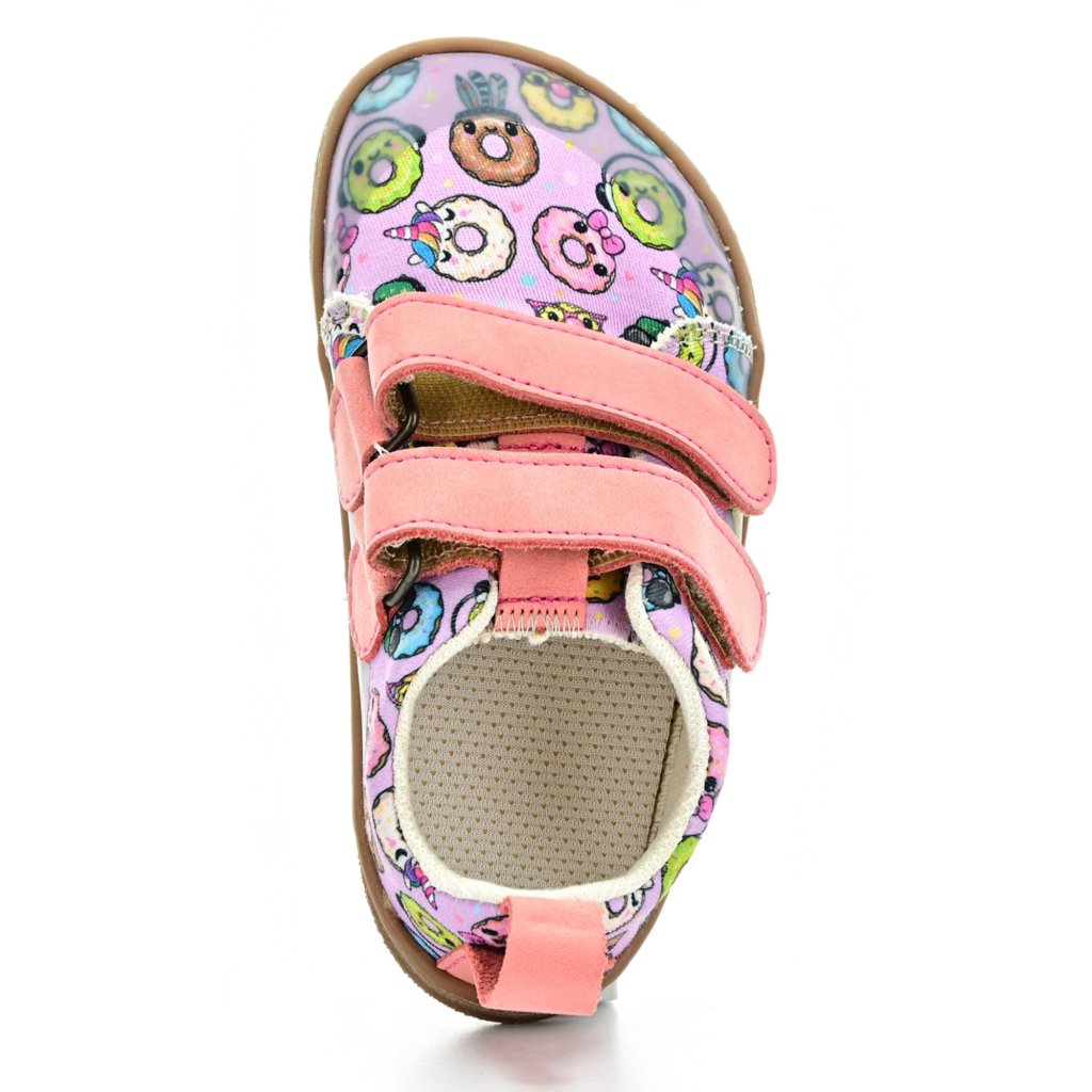 Pegres BF57U Donut pink barefoot shoes www.footic
